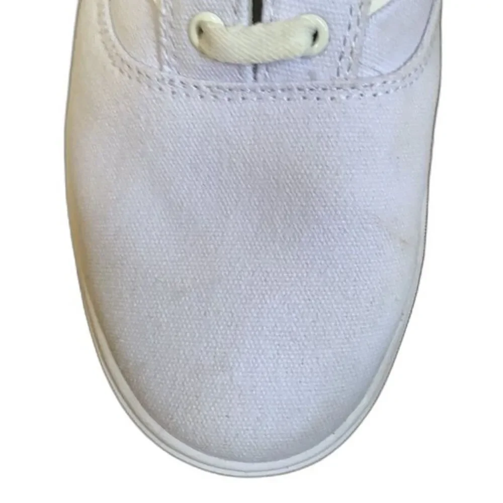 Tretorn Nylite Women's White Canvas Memory Foam Lace Up Sneaker Size 8.5